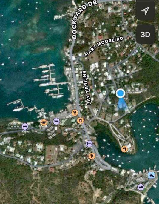 English HarbourThe Gatehouse. Cool Bolthole. Walk To The Marina.别墅 外观 照片
